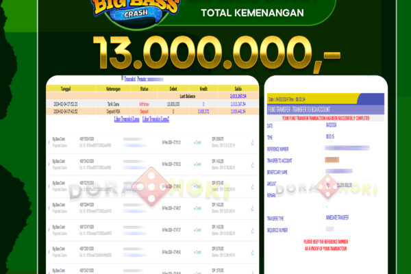 Big Bass Crash 13.000.000