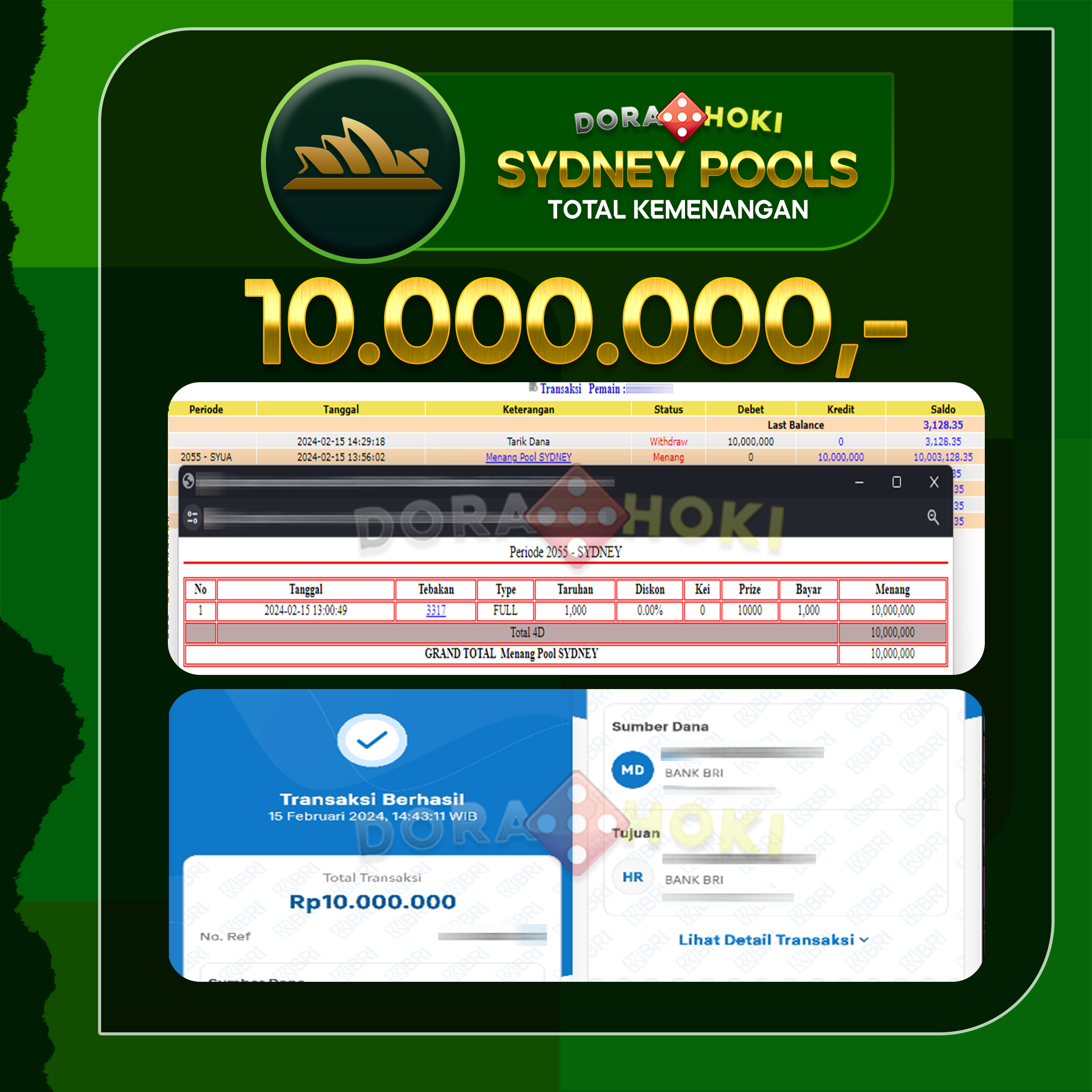 TOGEL SYDNEY 10.000.000