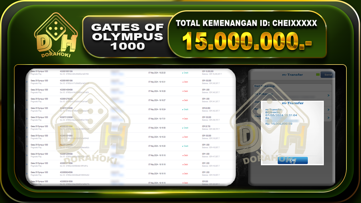 Gates Of Olympus 1000 15.000.000