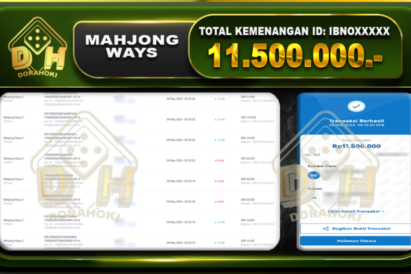 Mahjong Ways 11.500.000