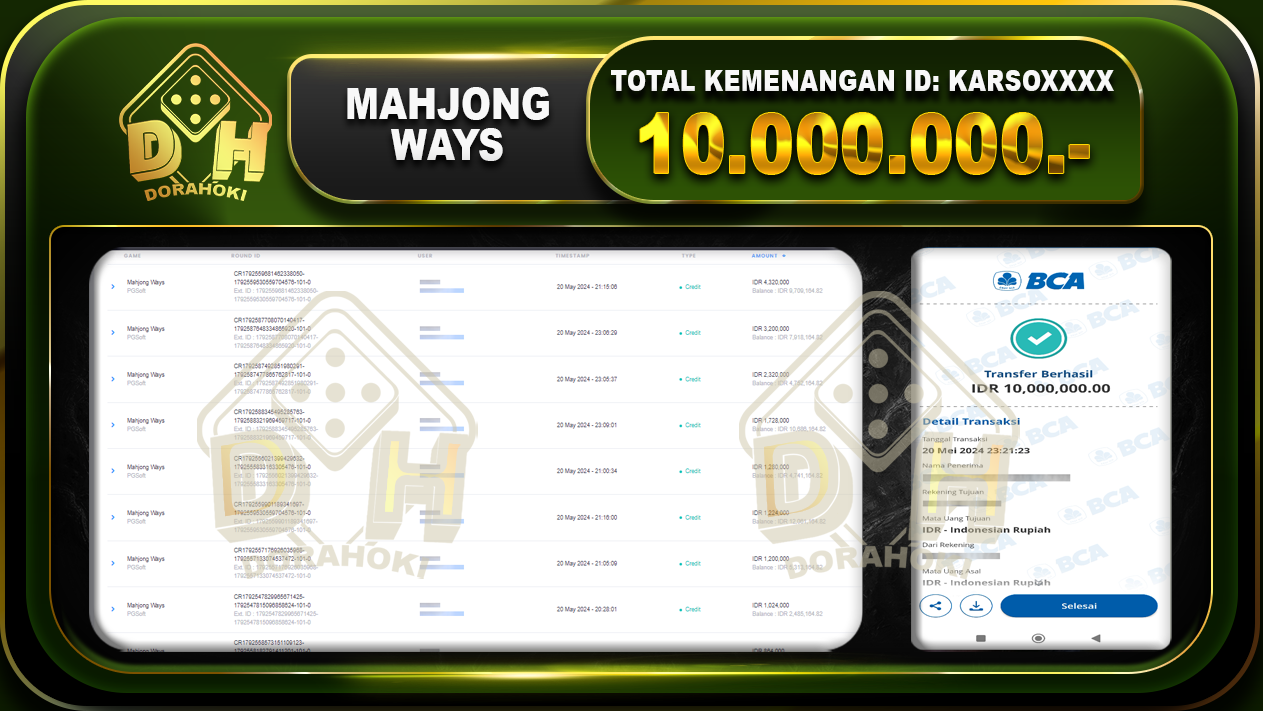 Mahjong Ways 10.000.000