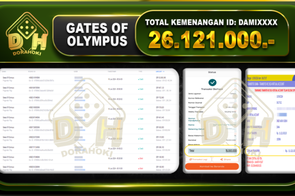 GATES OF OLYMPUS Rp.26.121.000