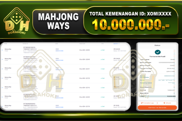 MAHJONG WAYS Rp.10.000.000