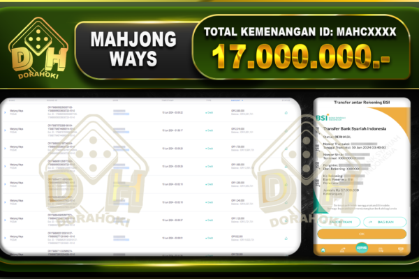 MAHJONG WAYS Rp.17.000.000