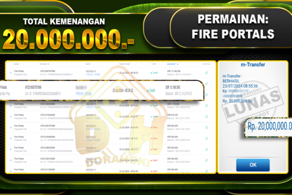 FIRE PORTALS Rp.20.000.000